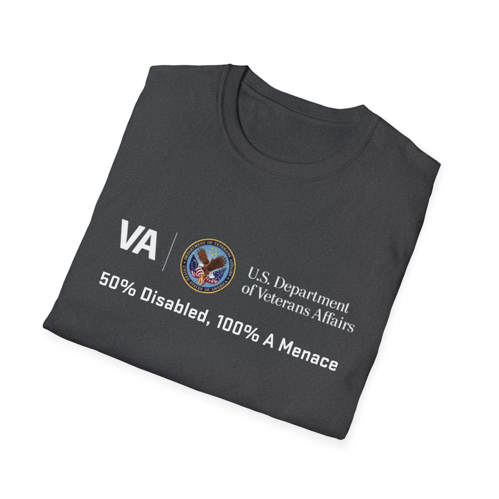“Denied Like Tinder” Veteran T-Shirt – By VetClaims.AI