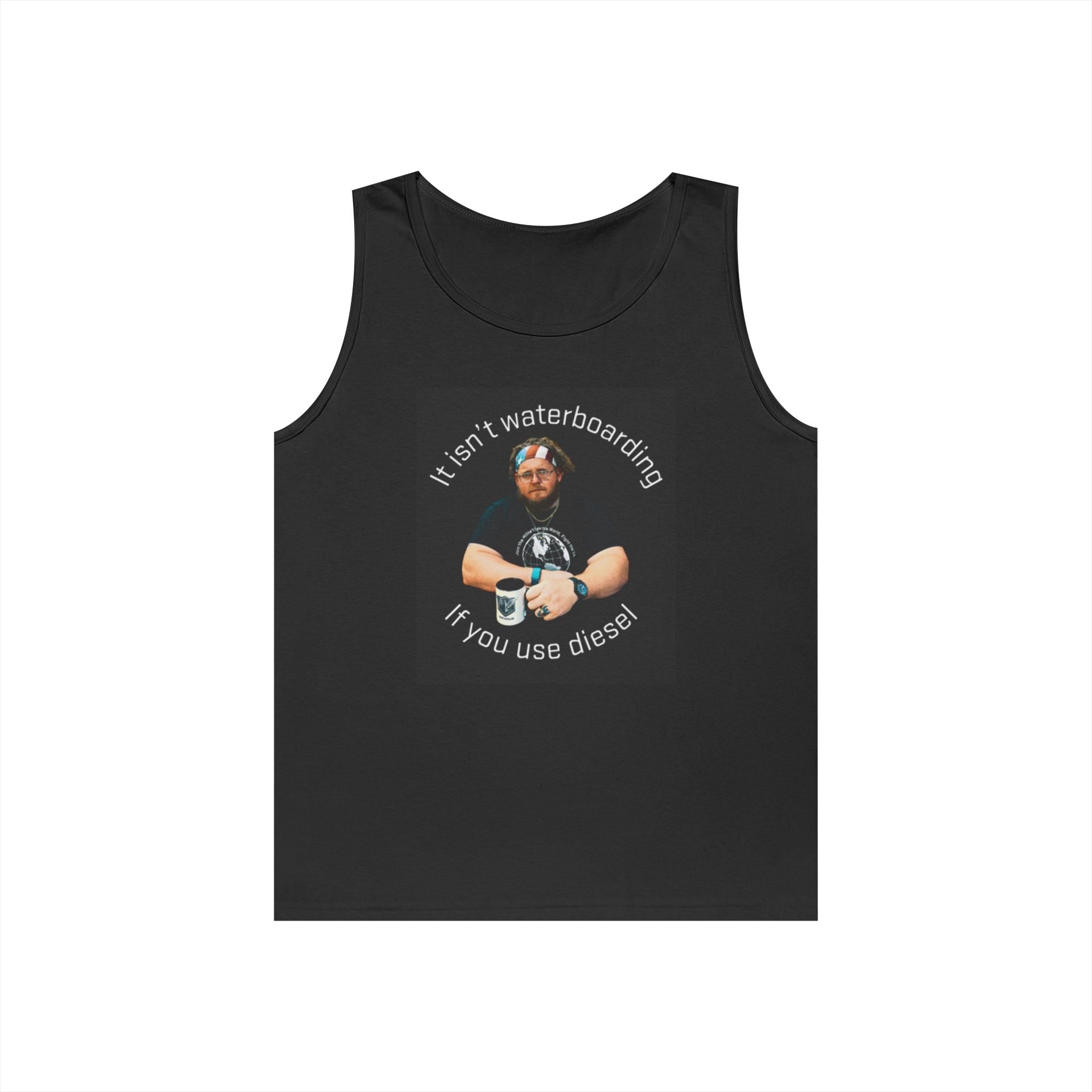 Diesel Humor Tank Top - waterboarding
