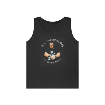Diesel Humor Tank Top - waterboarding