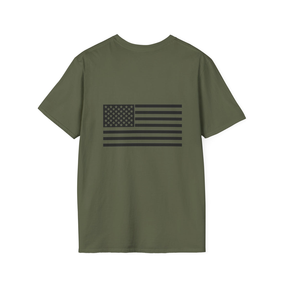 Patriotic Graphic Tee, Perfect for Veterans, Casual Style, Unique Gift for Dad, Memorial Day, 4th of July