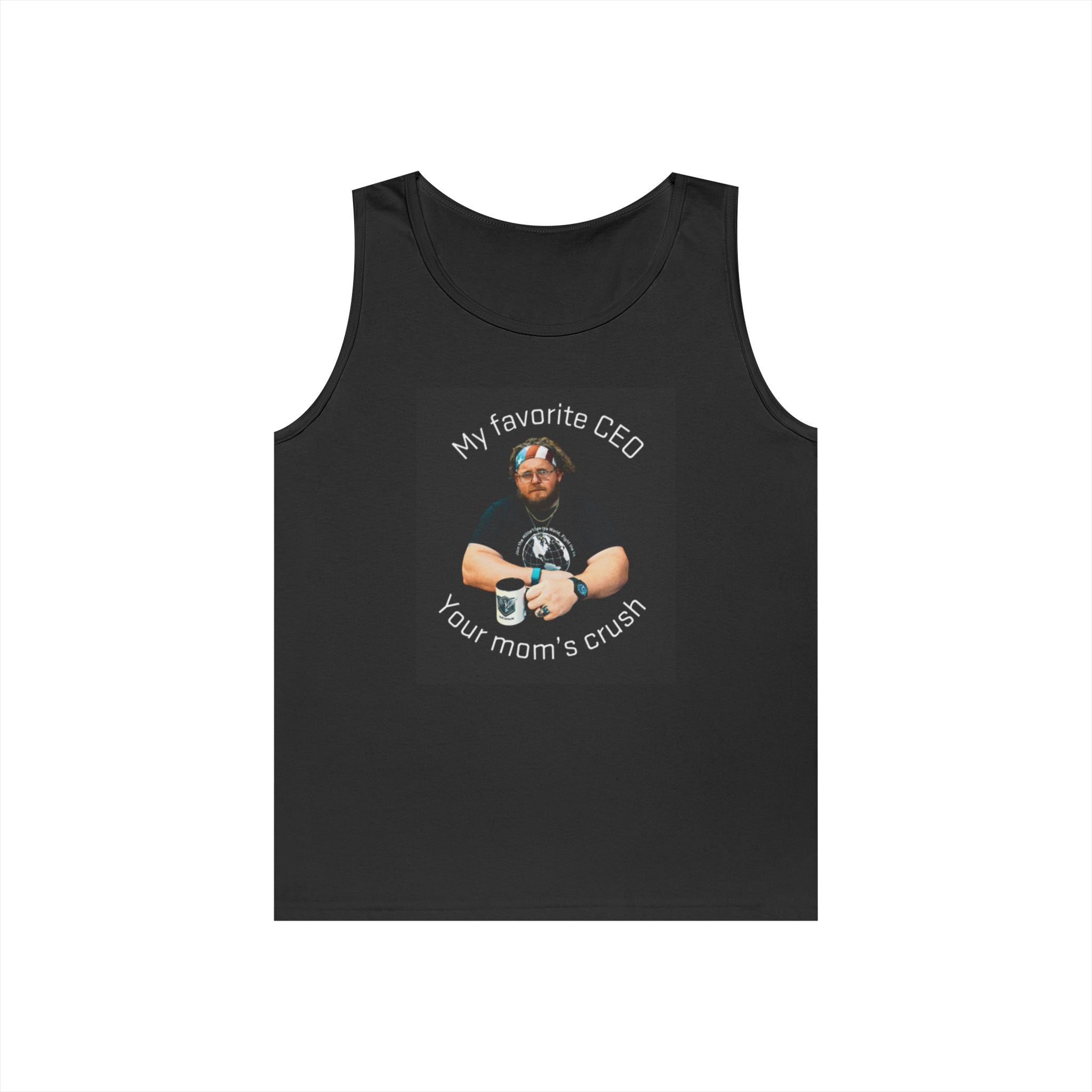 My Favorite CEO Heavy Cotton Tank Top, Funny Vacation Shirt, Gift for Entrepreneurs, Unisex Casual Wear, Summer Outfit, Suitable for [...]