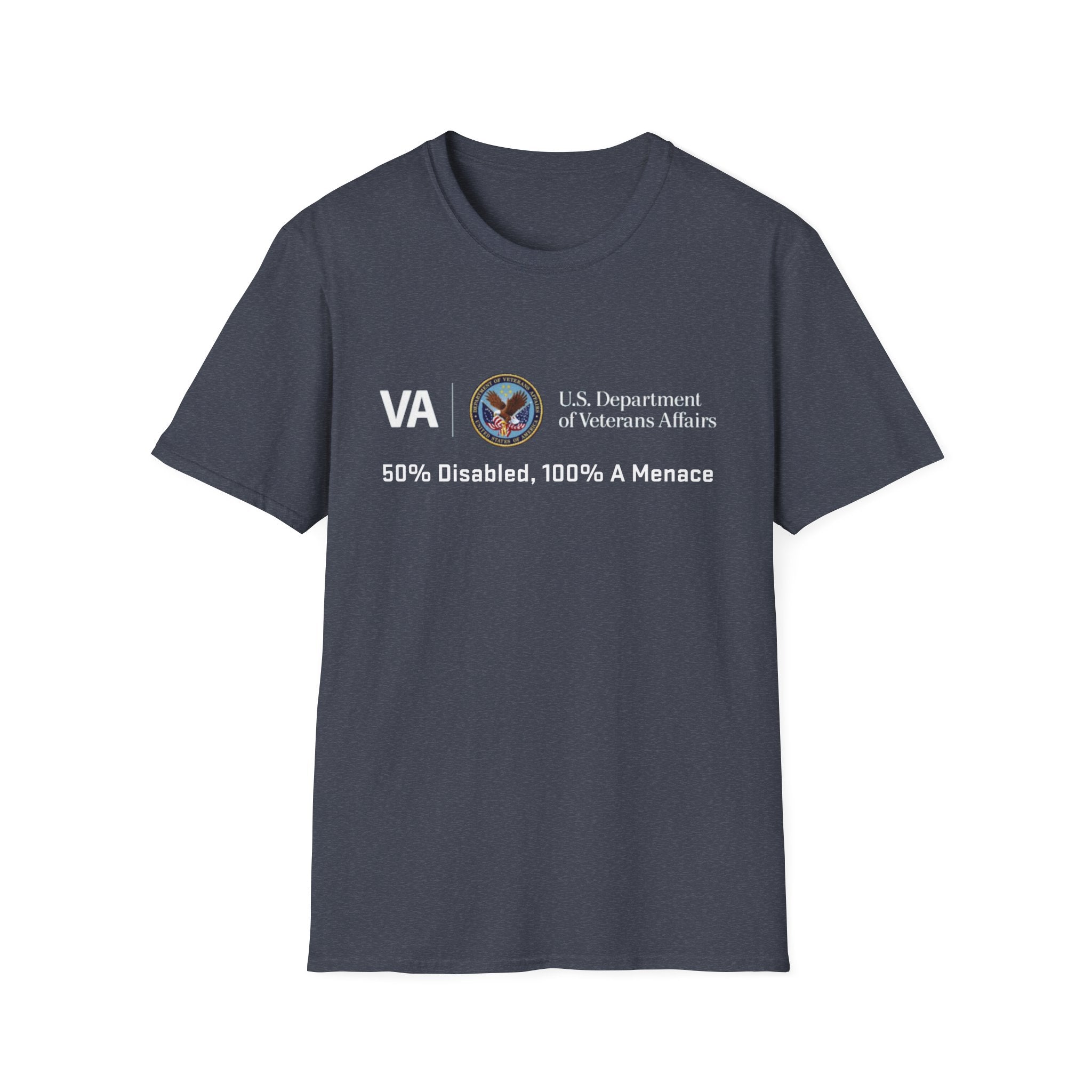 “Denied Like Tinder” Veteran T-Shirt – By VetClaims.AI